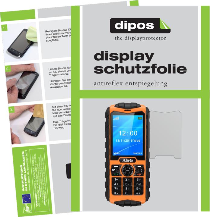Actual product image Dipos Screen Protector Anti-Glare (2 pcs., AEG M550)
