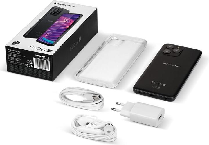 Produktbild Krüger&Matz Flow 10 (64 GB, Schwarz, 6.52", Dual SIM, 4G)