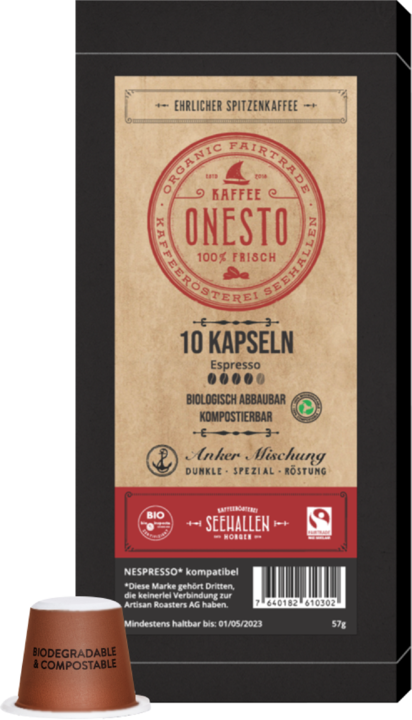 Produktbild Onesto 100% biologisch abbaubar (10 x Port.)