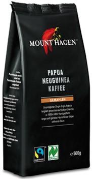 Actual product image Mount Hagen Ground Coffee Arabica 100% Papua New Guinea Fair Trade Organic 500 g - (500 g, Dark roast)