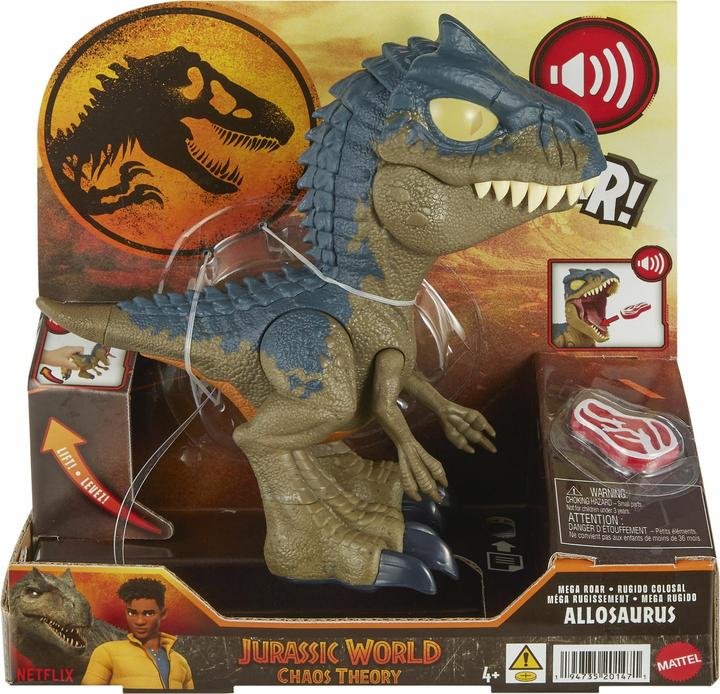 Actual product image Jurassic World Mega Roar - Allosaurus