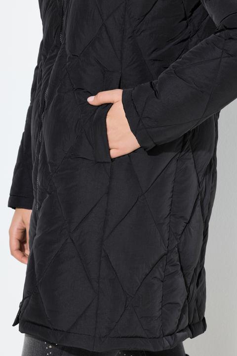 Image du produit Ulla Popken Manteau HYPRAR à capuche, matelassé et imperméable (46, 48)