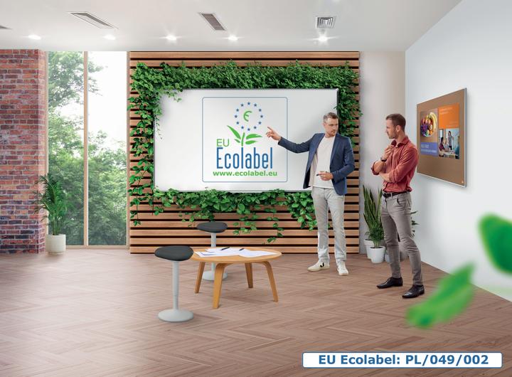 Image du produit Nobo Tableau blanc Widescreen Premium Plus Acier Nano Clean (89 x 50 cm)