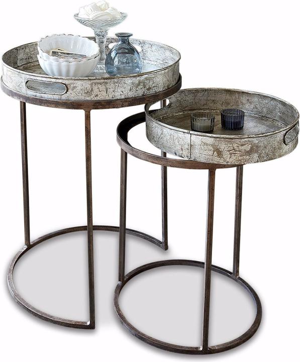 Actual product image Loberon Side table 2Er Set Saint Mark (34 x 34 x 50 cm)