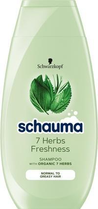 Produktbild Schwarzkopf Schauma - 7 Herbs Shampoo Herbal Hair Shampoo 250Ml (250 ml, Flüssiges Shampoo)