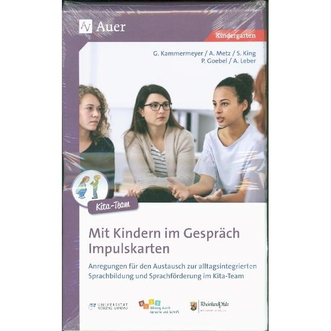 Mit Kindern im Gespräch. Impulskarten, Fachbücher von Goebel, Kammermeyer, Leber, King, Metz