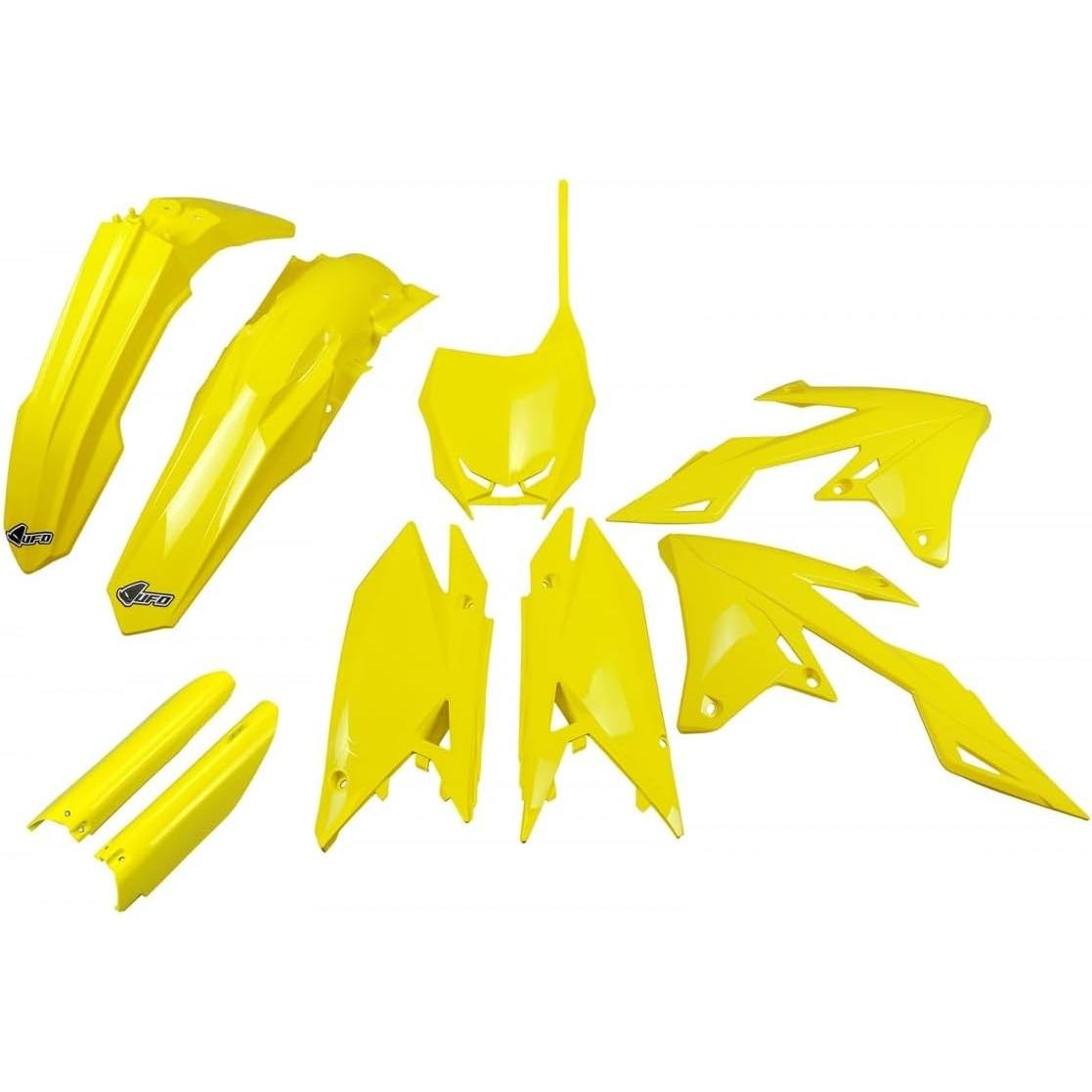 Ufo Plast Complete kit geel Suzuki RMZ 450 2018-2024 (SUKIT418F@102)
