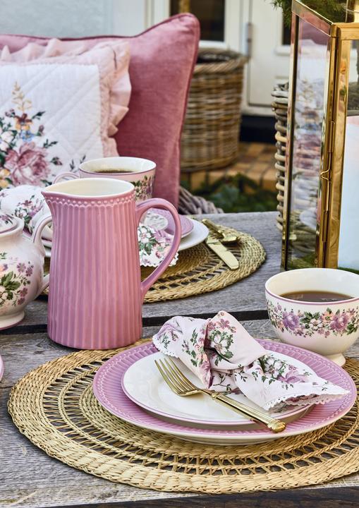 Actual product image Greengate Alice breakfast set dusty rose 18pcs (18 pcs.)