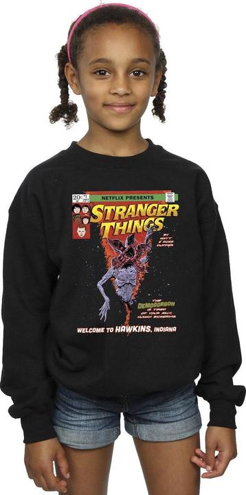 Produktbild Netflix Stranger Things Comic Cover Sweatshirt Mädchen (152, 158)