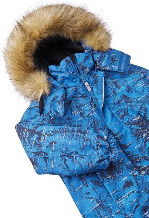 Actual product image Reima tec reflective winter jacket Sprig Soft Navy (104)
