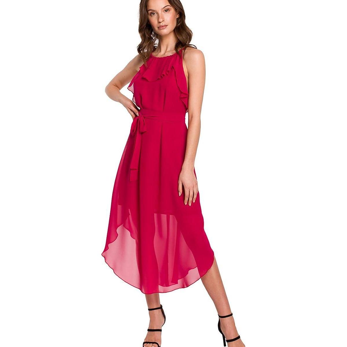 Makover, Kleider, Abendkleid, Rosa, (XL)
