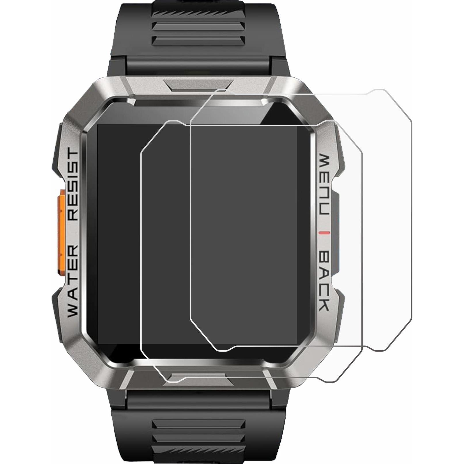 Thumbnail - ScreenLeaf Schutzfolie nachhaltiger Displayschutz Displayschutzfolie Folie Klar Transparent, Smartwatch Schutzfolie, Tra...