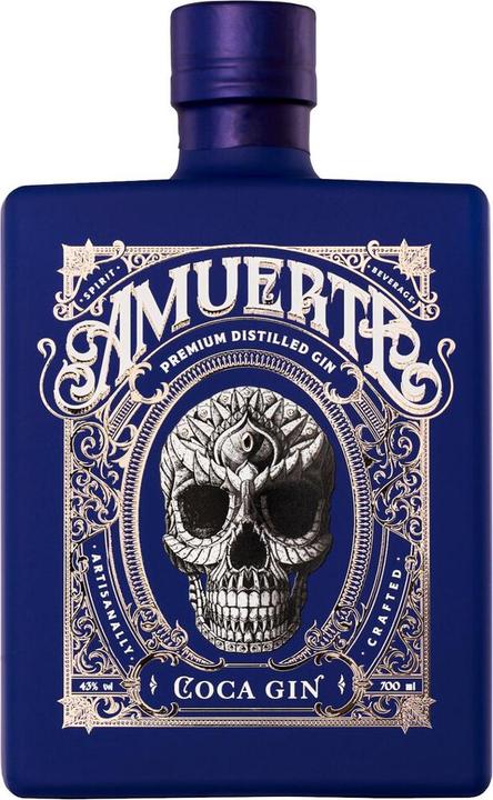 Produktbild Amuerte Gin Amuerte Coca Gin - Blue Edition,7L (1 x 70 cl)