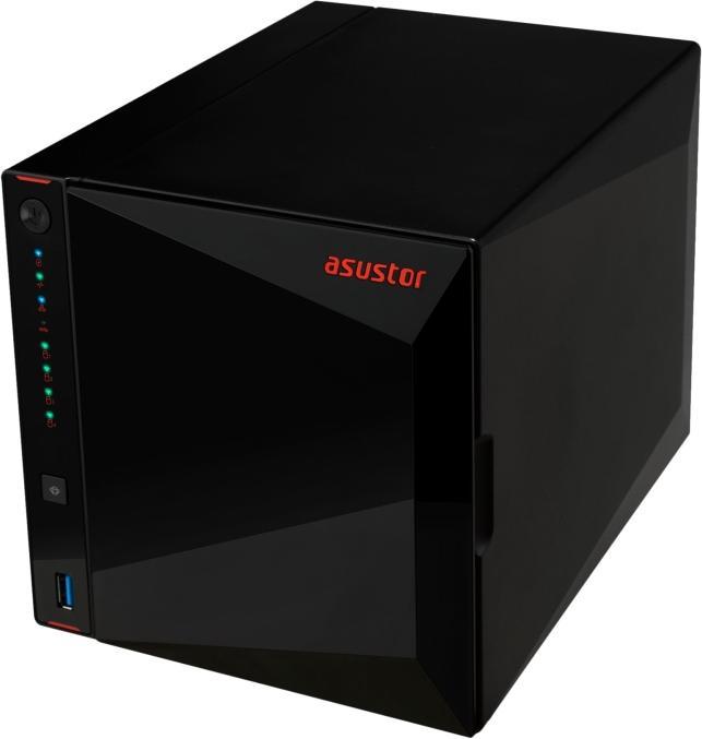 Produktbild Asustor Nimbustor 4 AS5304T NAS Desktop Ethernet LAN Black J4105