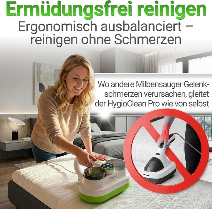 Produktbild Heimwert Milbensauger für Matratzen & Polster mit UV-C Licht