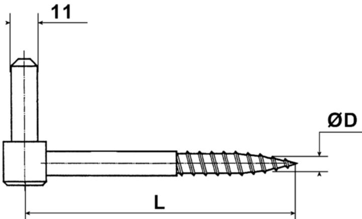 Productafbeelding Torbel Dowel blinde klem