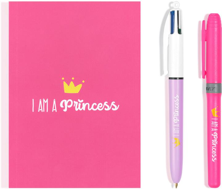 Produktbild Bic Briefpapier Box Prinzessin (Weiss, Lila, Pink, Rosa, 1 x)