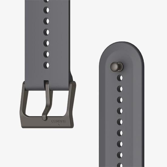 Actual product image Suunto Urban 7 SiliconeStrap DarkHeather S (22 mm, Silicone)