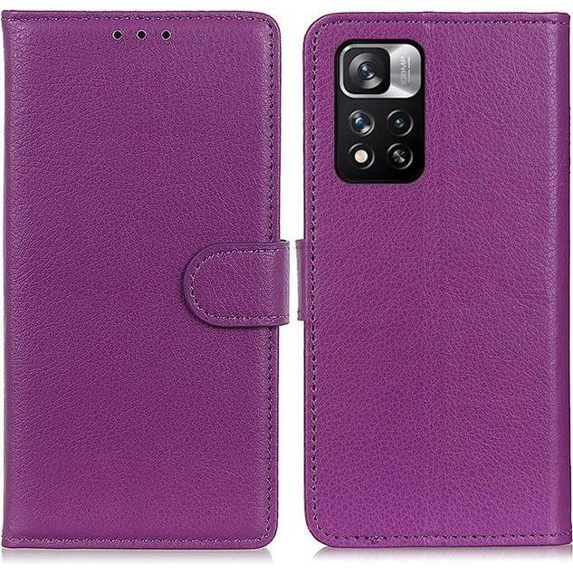 Thumbnail - MU Classic Litchi Leder Bookcover Series (Xiaomi Redmi Note 11 Pro 5G, Xiaomi Redmi Note 11 Pro+ 5G), Smartphone Hülle, ...
