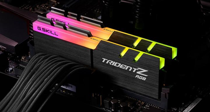 Actual product image G.Skill Trident Z RGB (2 x 32GB, 4000 MHz, DDR4-RAM, DIMM)
