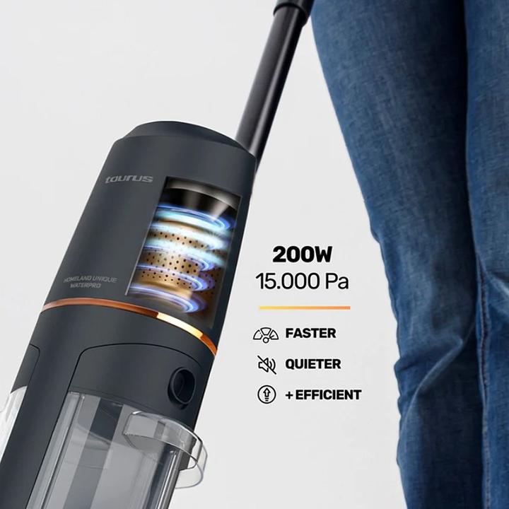 Actual product image Taurus Wet&Dry Homeland Unique cordless hoover WaterPro EST9489290L