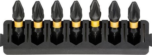 Actual product image DeWalt 7PC 25MM PZ2 BAR FLEXTORQ