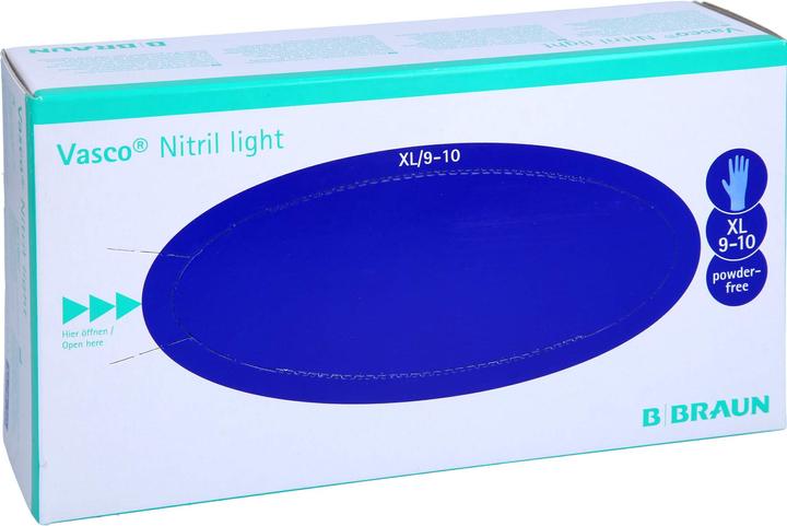 Produktbild B.Braun Nitril Light Untersuchungs-Handschuhe XL latexfrei ungepudert (XL)