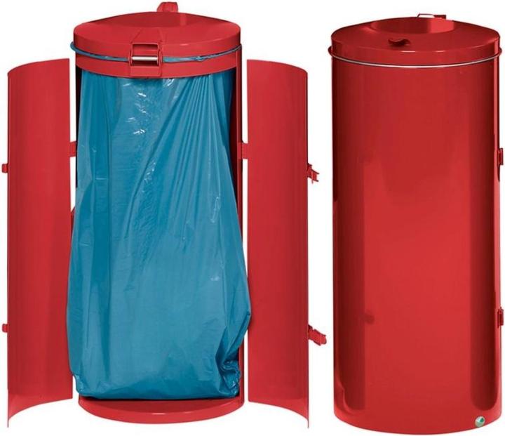 Actual product image kaiserkraft Sheet steel waste collector for 120 l bag (120 l)