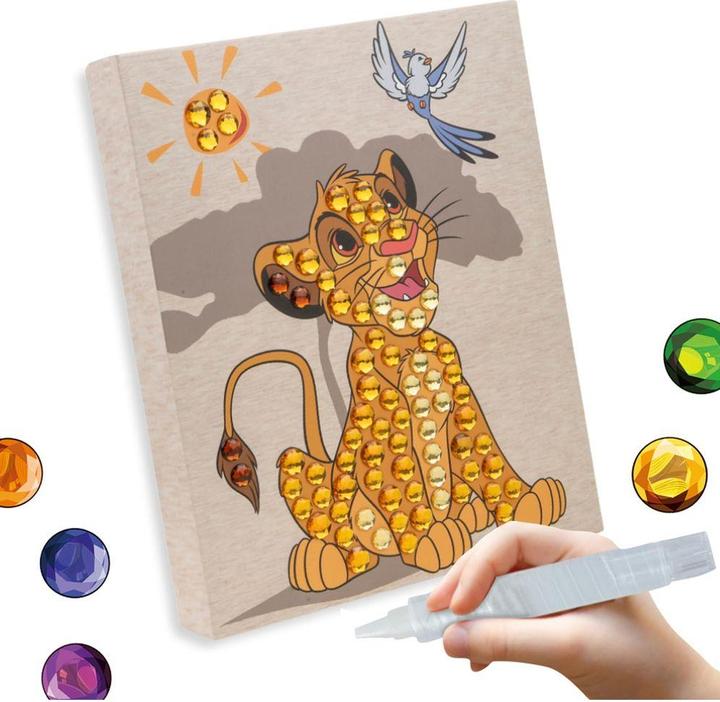 Produktbild Craft Buddy Simba Crystal Art Junior 20x25cm