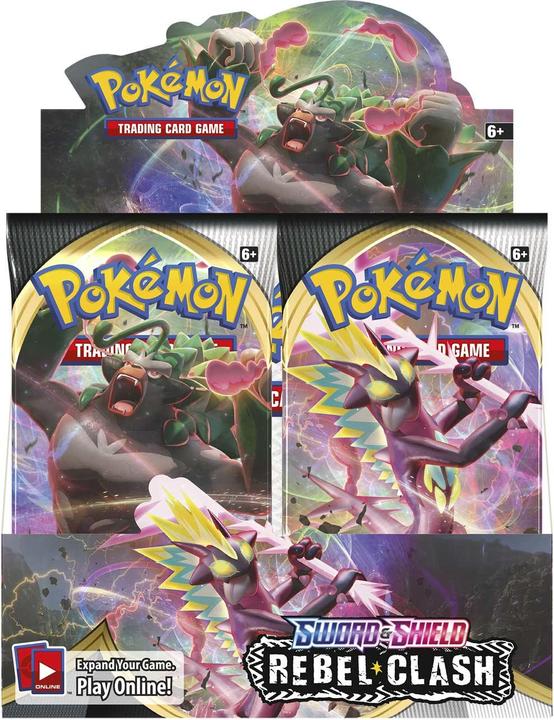 Produktbild Pokémon Rebel Clash (Englisch, Booster Display)