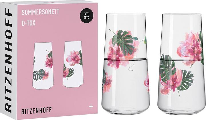 Image du produit Ritzenhoff Verre universel Sonett d'été (0.61 l, 2 x)