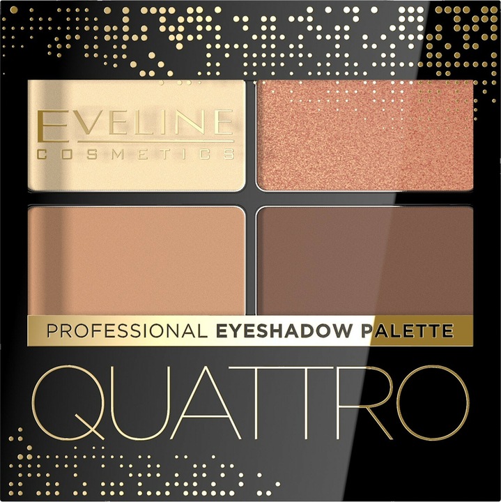 Produktbild Eveline Quattro Professional Lidschatten Palette 01 7.2g (01)