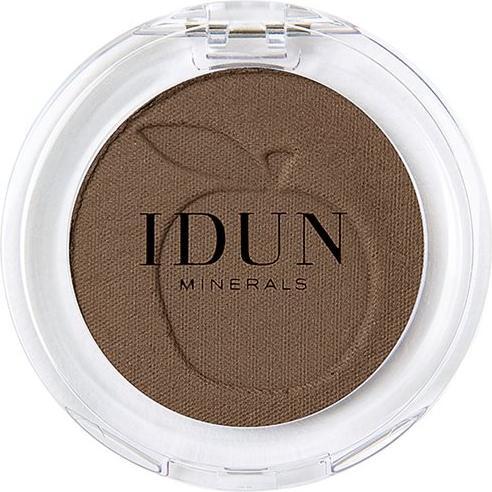 Actual product image IDUN Minerals Single Shades Eyeshadow Nästrot (Green, Brown)
