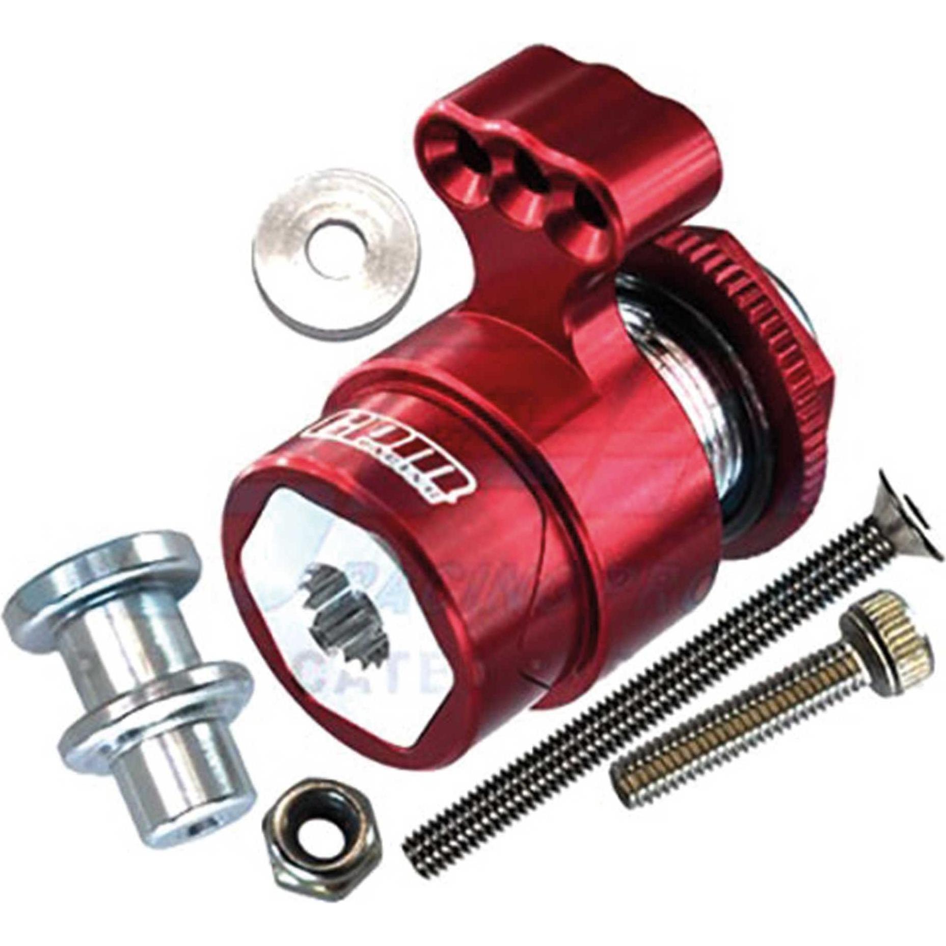 GPM Aluminium 7075 Servo Horn 15T mit Feder rot ARRMA Kraton, Outcast 8s