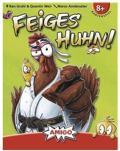 Produktbild Amigo Feiges Huhn! Kartenspiel (Deutsch, 2 - 5 Spieler)
