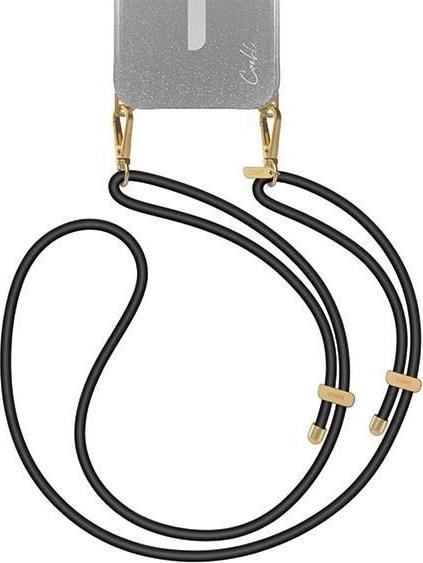 Actual product image Uniq Coehl Laurel uniwersalna smycz do telefonu czarny/black