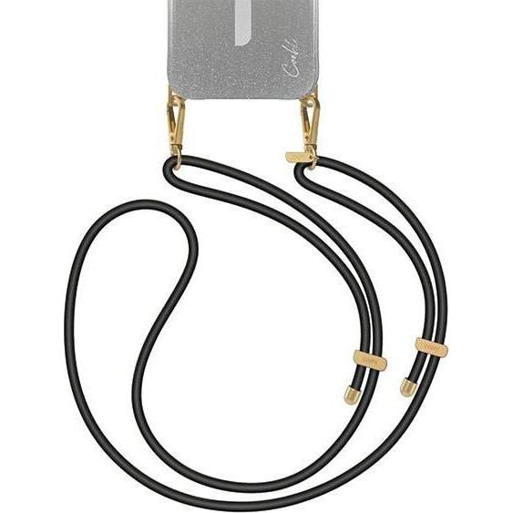Uniq Coehl Laurel uniwersalna smycz do telefonu czarny/nero, Cordino per smartphone, Nero