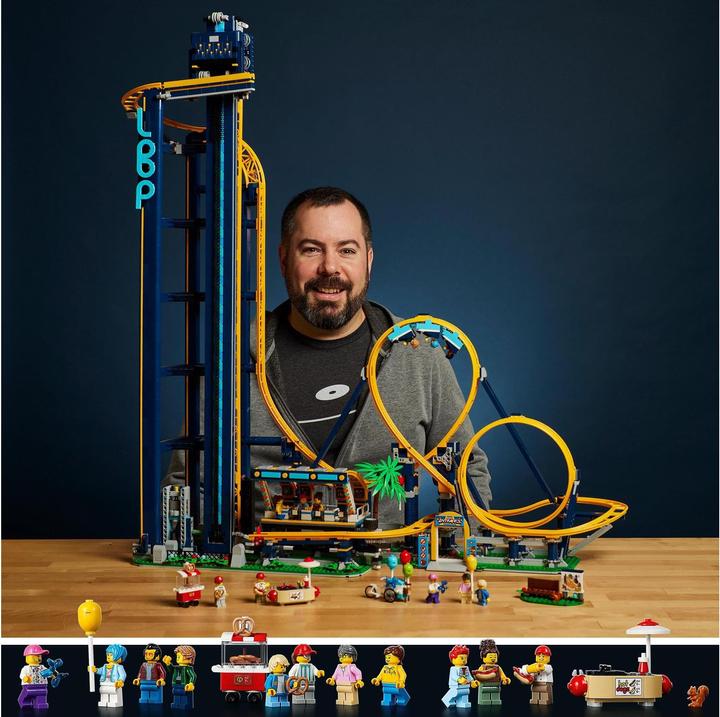 Produktbild LEGO Looping-Achterbahn (10303, LEGO Icons, LEGO Seltene Sets)