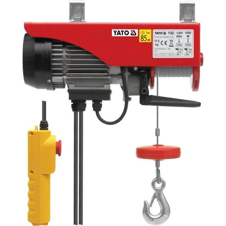 Yato, Seilzug + Werkstattkran, WCIĄGARKA LINOWA 1050W 300/600kg 5905
