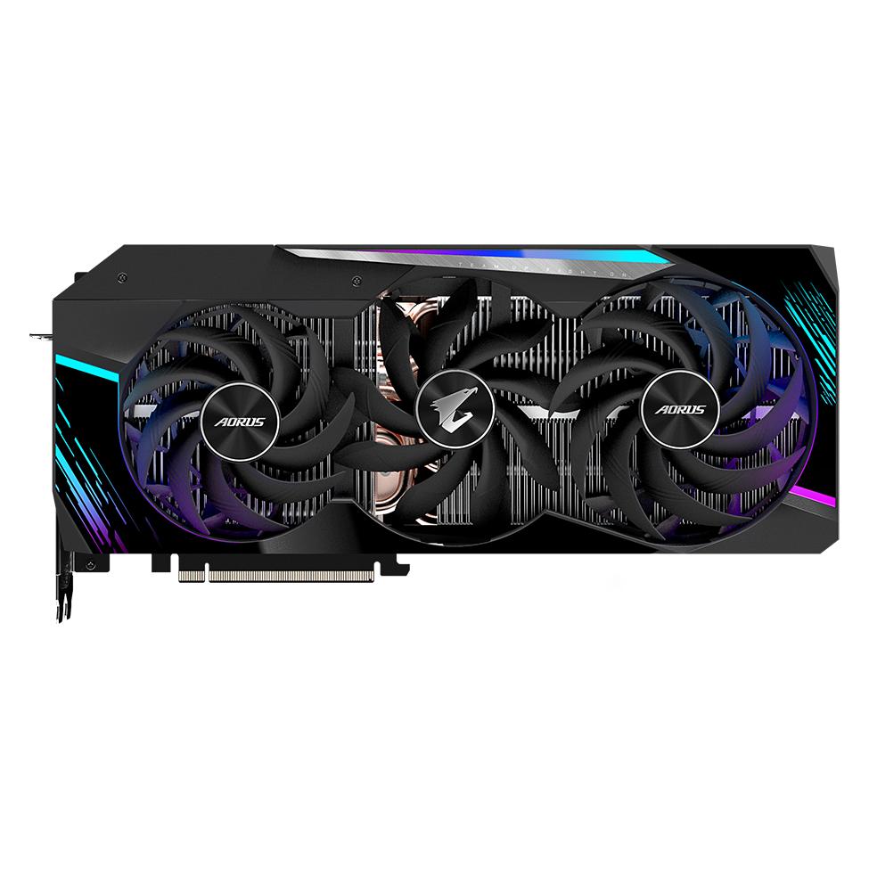 Gigabyte Aorus GeForce RTX 3080 Master (12 GB, GDDR6X), Grafikkarte, Schwarz, Silber