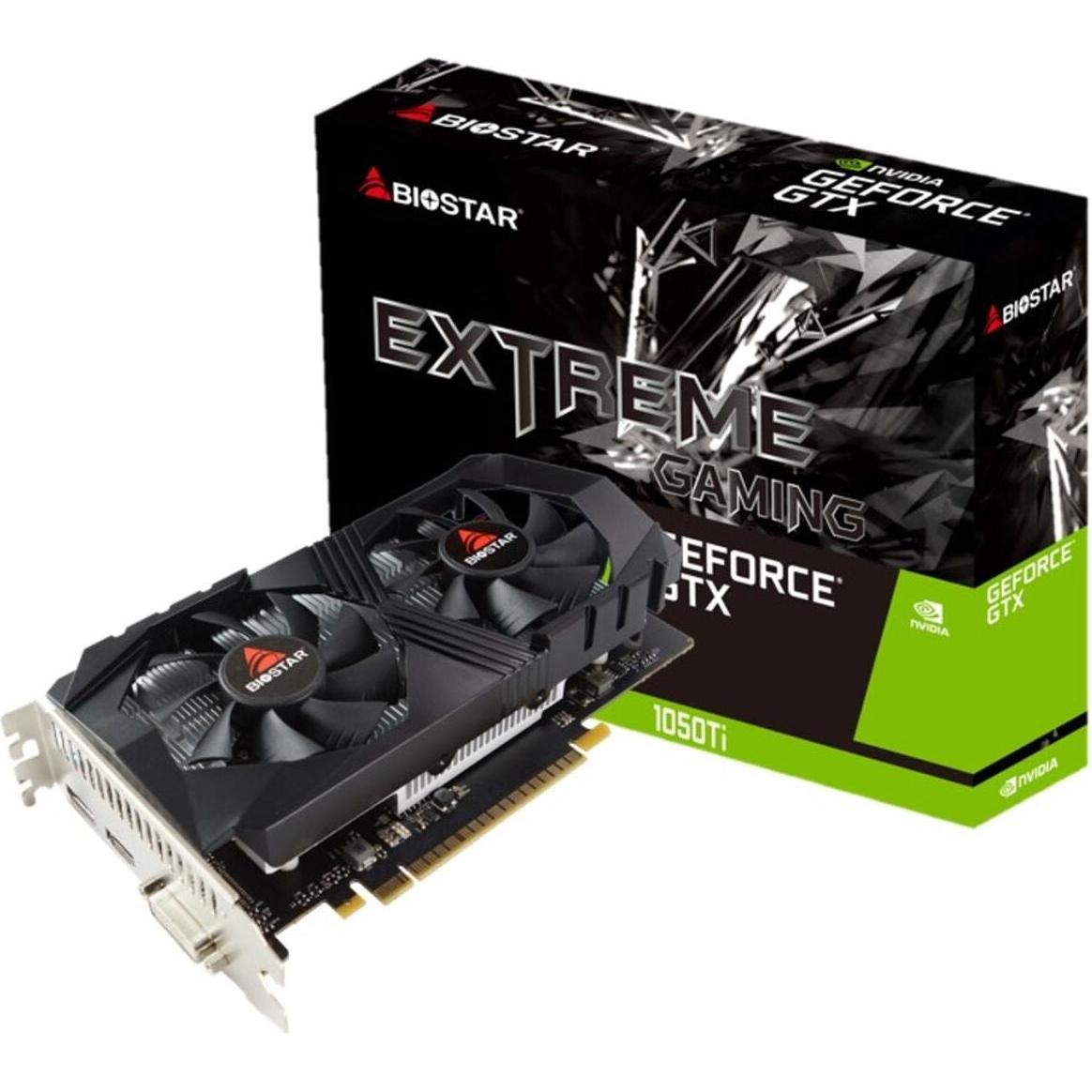 Biostar GeForce GTX 1050 Ti (4 GB), Scheda grafica
