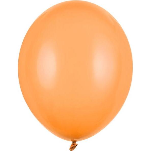 Partydeco Ballons Hellorange Pastel