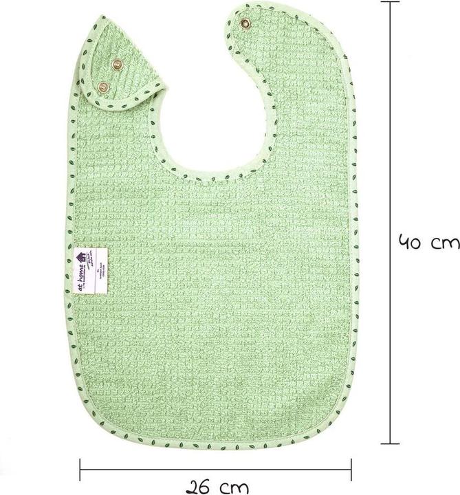Actual product image Bib giant bib 2-pack with press studs