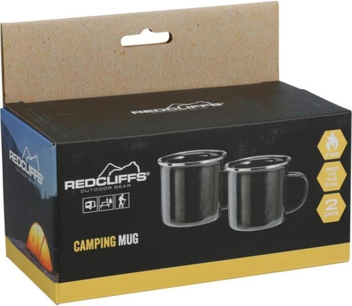 Actual product image Redcliffs Kubek Turystyczny 2szt Aluminium