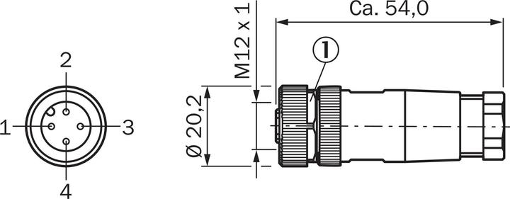 Actual product image Sick Cable box