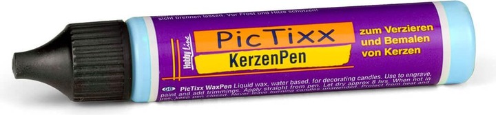 Immagine prodotto Kreul PicTixx CandlePen, penna per dipingere le candele, 29 ml (Blu chiaro, 29 ml)