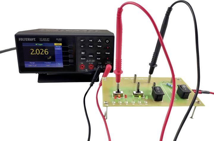 Productafbeelding Voltcraft Tafel Multimeter Digitaal (CAT I 1000V, CAT II 600V)