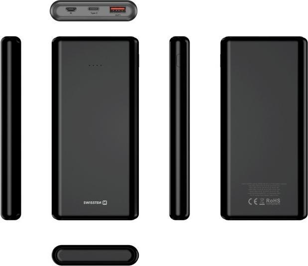 Produktbild Swissten Power Line (10000 mAh, 20 W, 37 Wh)