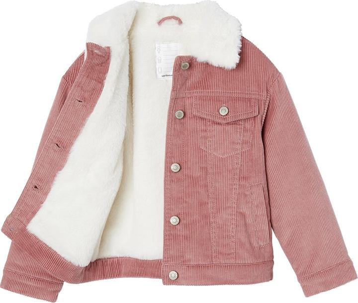 Immagine prodotto Vertbaudet Mädchen Cordjacke mit Kuschelfutter und Recycling-Polyester (122)