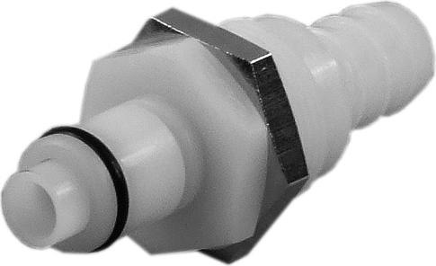 CPC Schnellverschluss Stecker mit Schottverschraubung